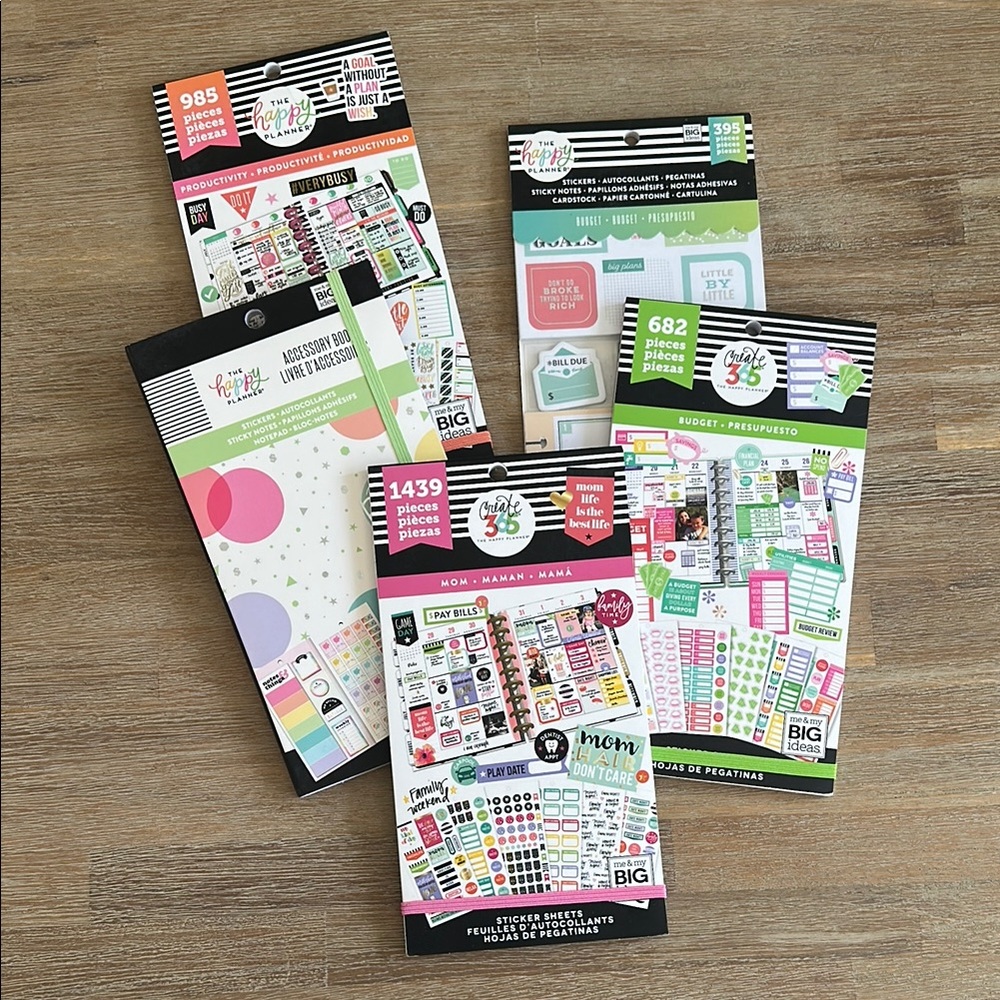 The Happy Planner | Sticker Books Set | Various